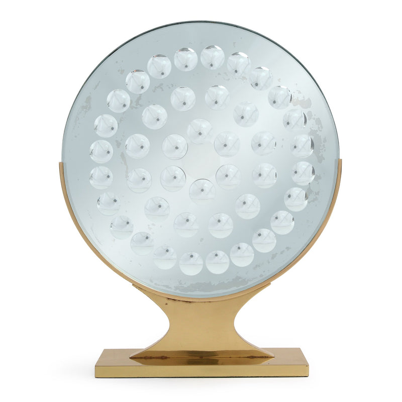 Op Art Mirror Sculpture by Stanley Landsman - WYETH