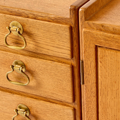 Unique Desk With Modular Cabinets by Hans J. Wegner for Johannes Hansen, 1947 - WYETH