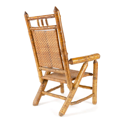 Grand Scale Silver Birch Armchair for H.C. Dexter Chair Company
