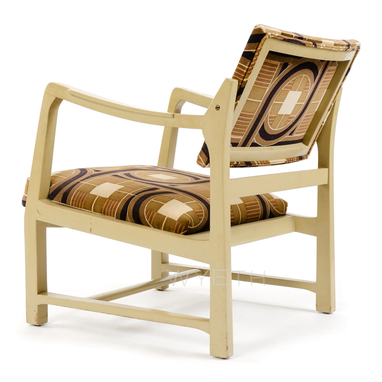 Lacquered Lounge Chair by Edward Wormley for Dunbar, 1948 - WYETH