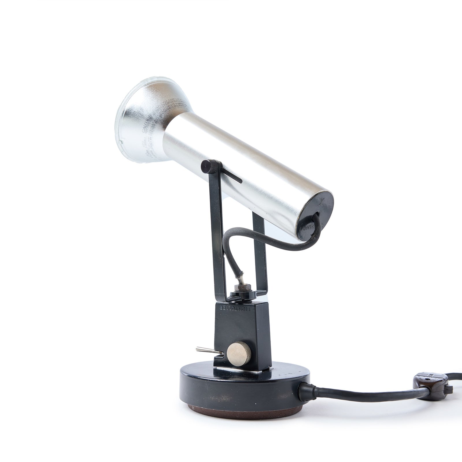 Vintage 1970's Swivel Base Lamp by Lightolier, 1960's
