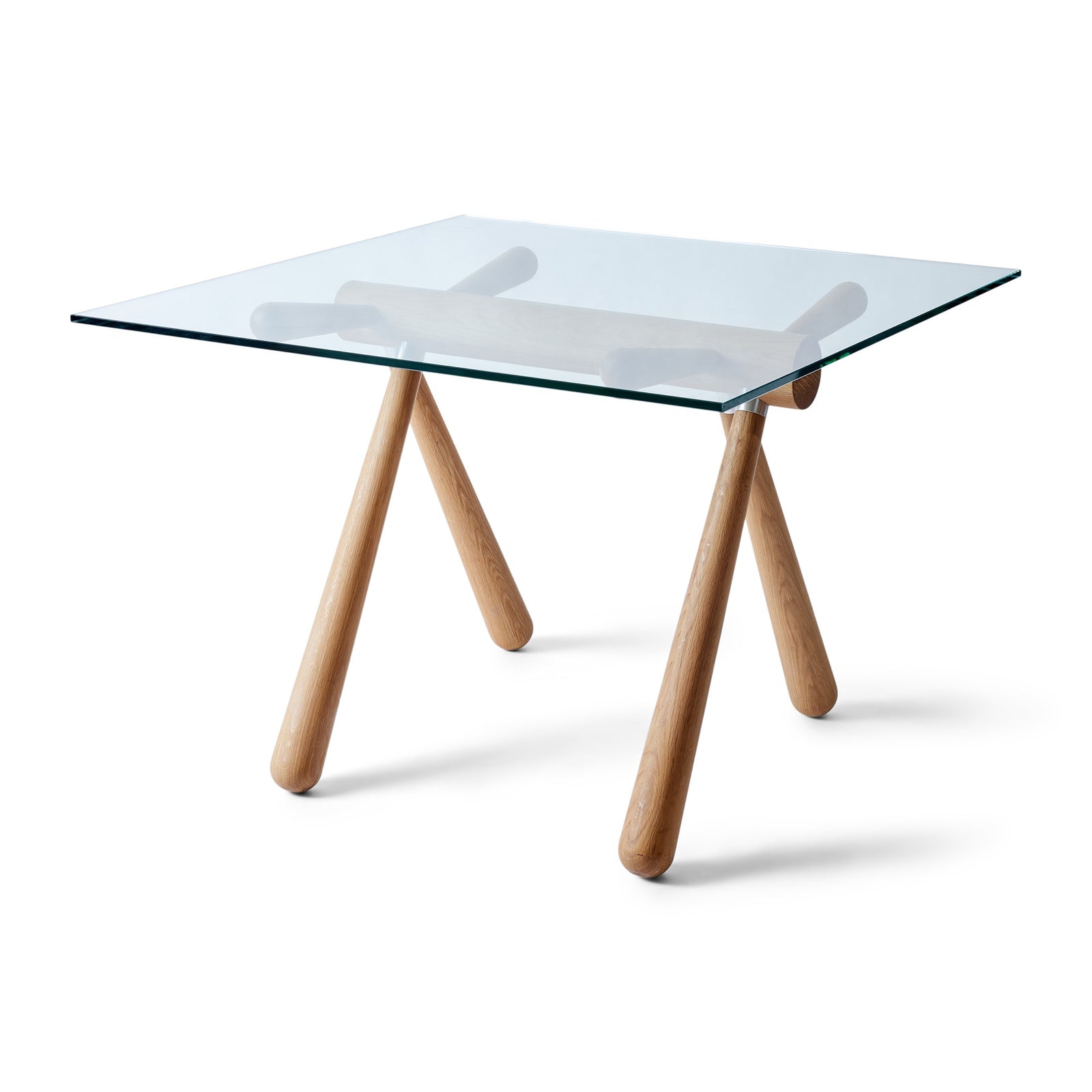 Oak Trestle Table by Enzo Mari for Hida Japan