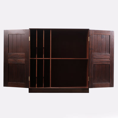 Mogens Koch Library Cabinets in Fumed Mahogany by Mogens Koch for Rud Rasmussen, 1932 - WYETH
