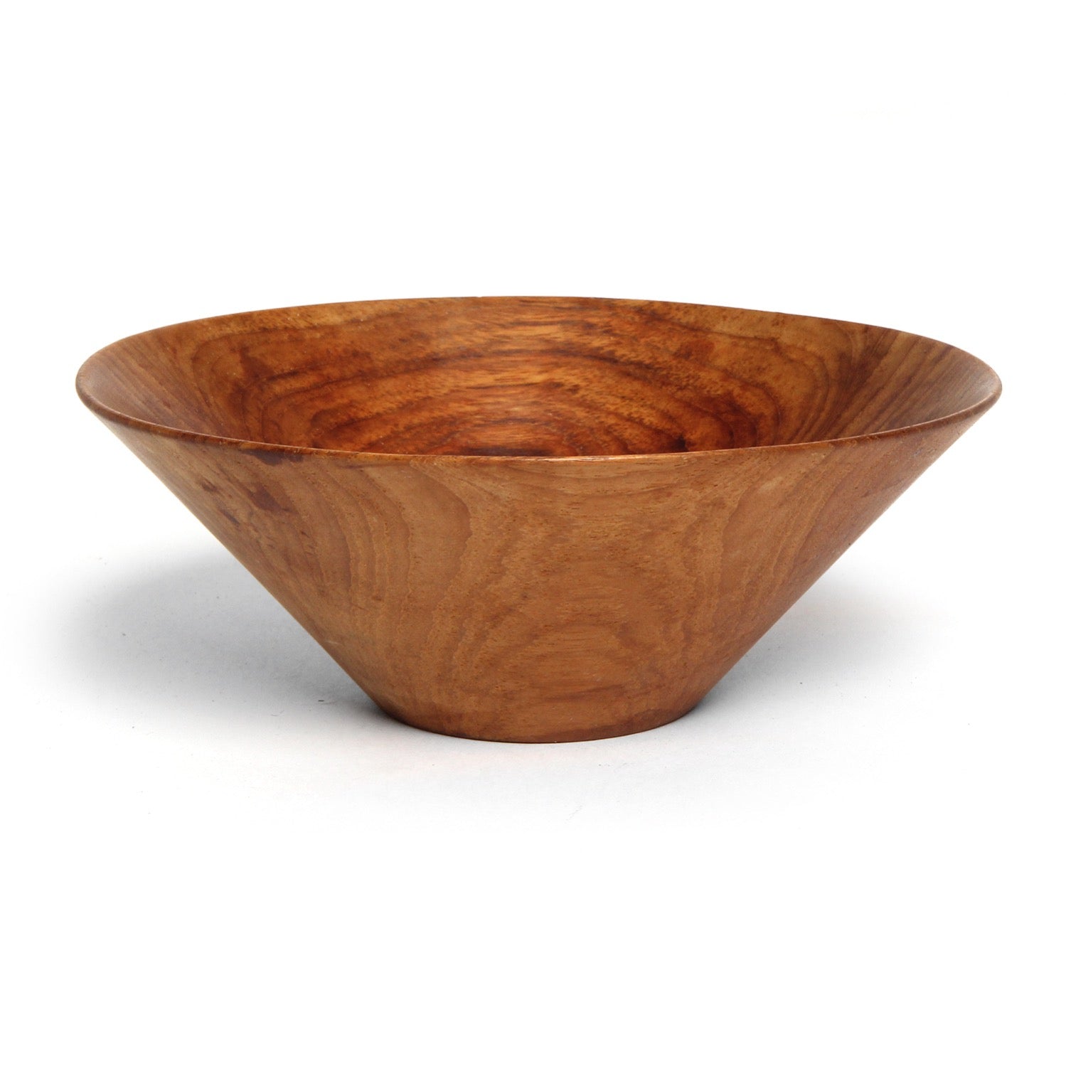Lathe Turned Teak Bowl by Shigemichi Aomine for National Crafts Council