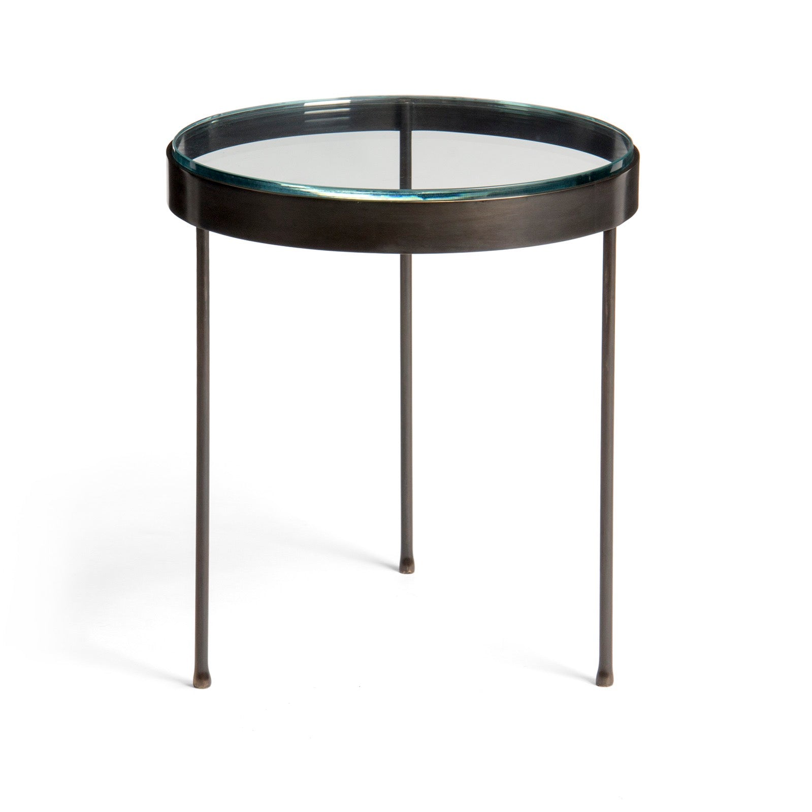 Bronze Round Side Table by WYETH, Made to Order