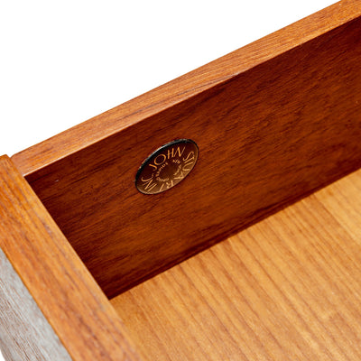 Five Drawer Cabinet In Solid Teak by Peter Hvidt & Orla Mølgaard-Nielsen for Soborg Mobler