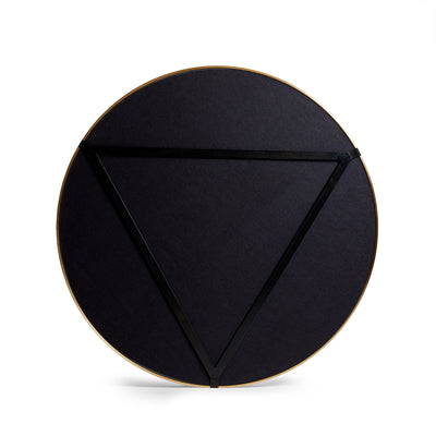 WYETH Original Tapered Round Mirror in Bronze by WYETH - WYETH