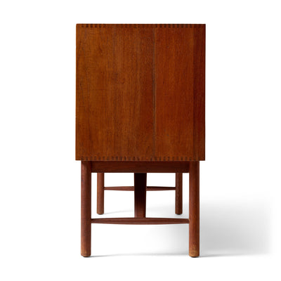Hvidt & Nielsen Tambour Credenza by Peter Hvidt & Orla Mölgaard-Nielsen for Soborg Mobler, 1957