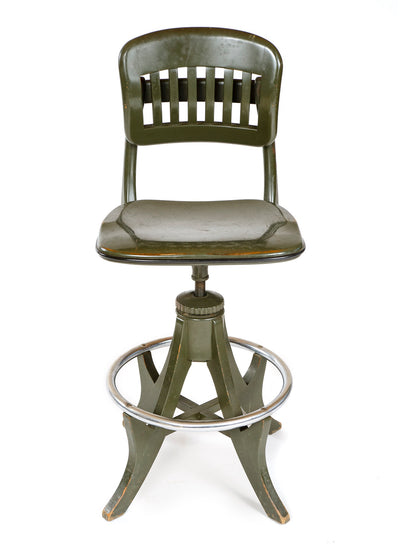 Adjustable Swiveling Architect's Stool for Sikes - WYETH