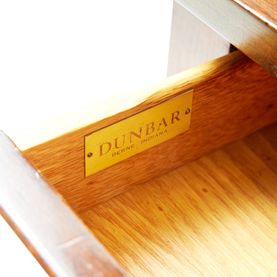 Walnut Desk with Drawers and Extension by Edward Wormley for Dunbar, 1950s