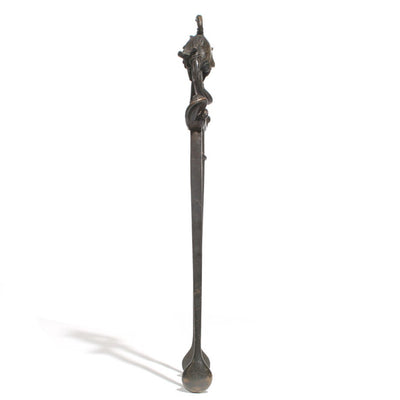 Bronze ‘Fire Tong’ Sculpture by Henri-Louis Levasseur - WYETH