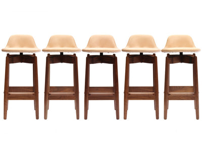 Walnut Barstool by Arne Vodder, WYETH - WYETH