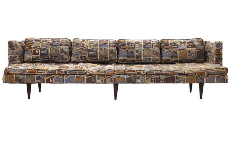 Upholstered Sofa by Edward Wormley for Dunbar