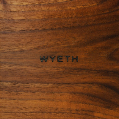 Custom Bench with Cast Iron Legs by WYETH