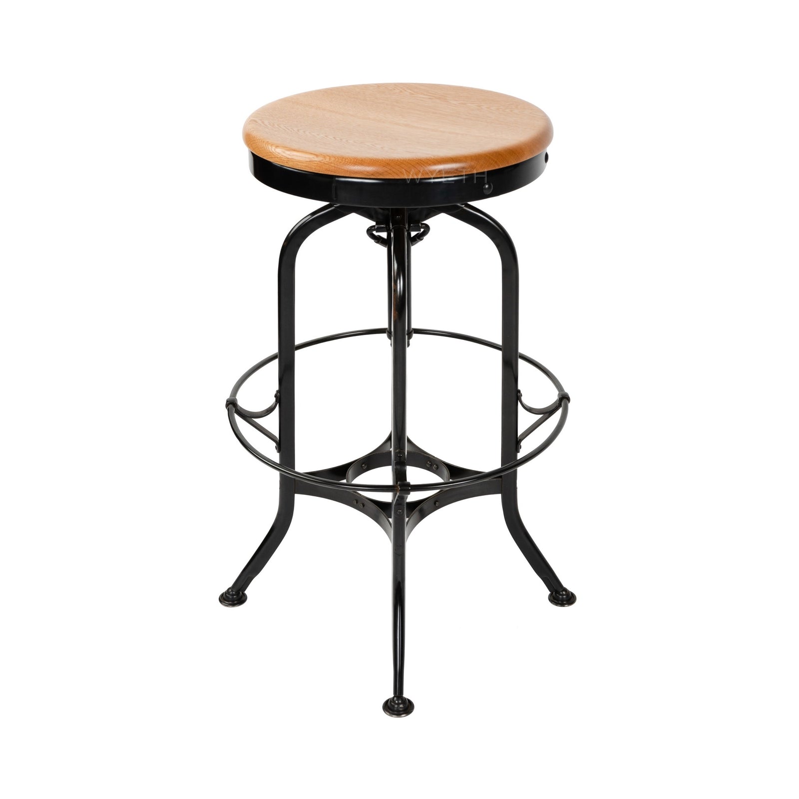 Adjustable-Height Stool by Toledo - WYETH