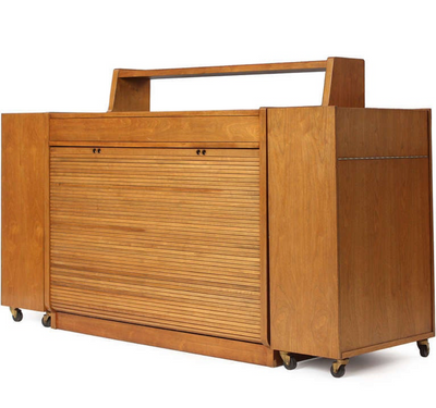 Utility Cabinet on casters by Edward Wormley for Dunbar - WYETH