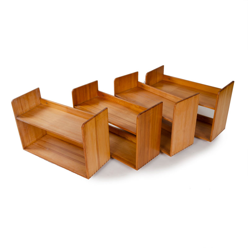 Solid Pine Wall Shelf by Borge Mogensen - WYETH