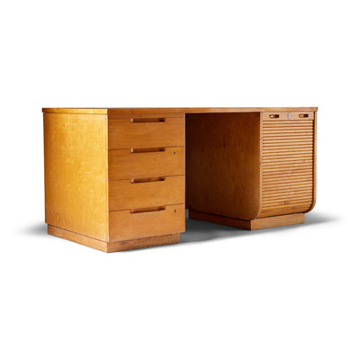 Writing Desk by Alvar Aalto for Artek, 1950s - WYETH