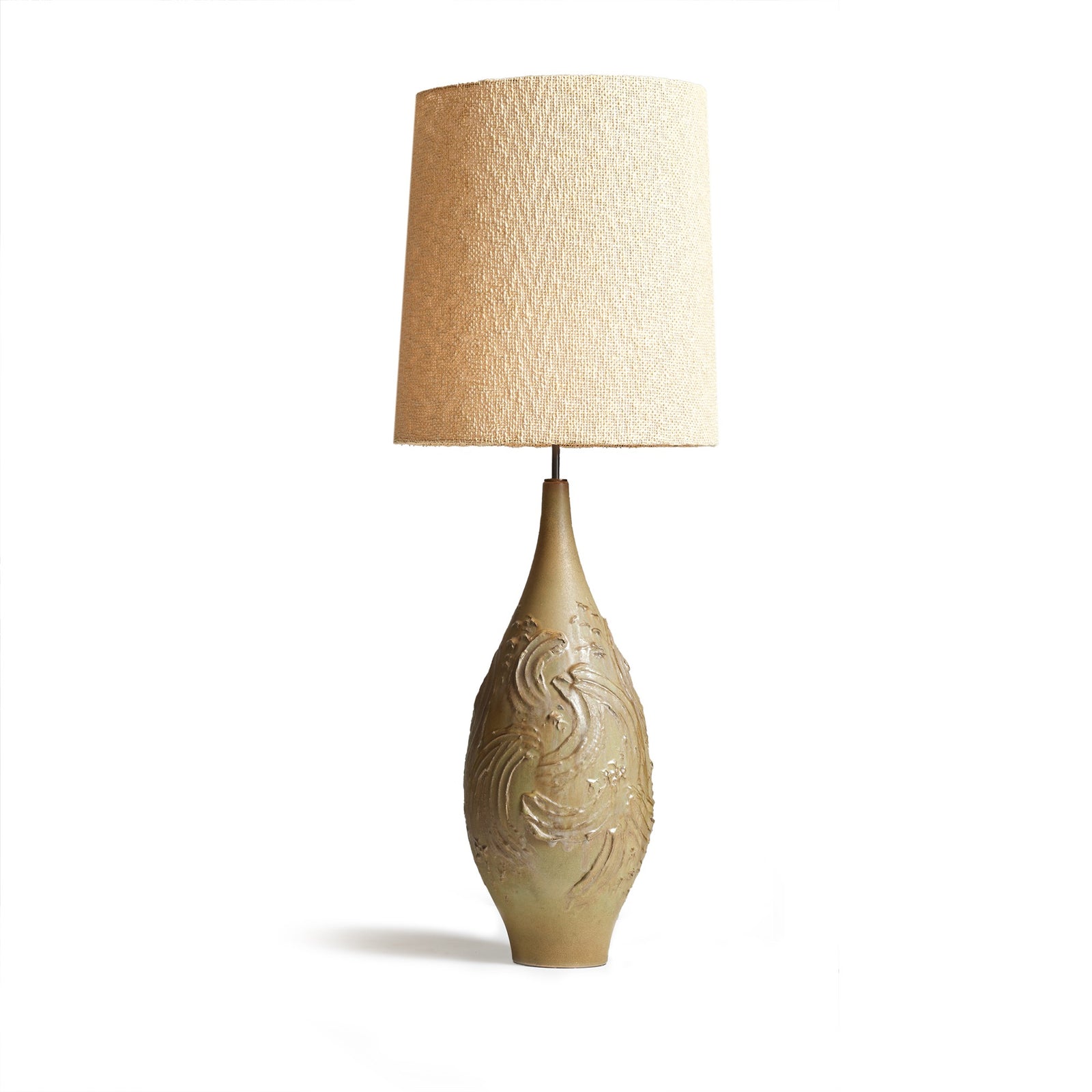 Ceramic Table Lamp by Lee Rosen for Design Technics