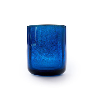 Sapphire Glass Cylinder Heavy Wall Expo Vase by Sven Palmquist for Orrefors, 1966 - WYETH