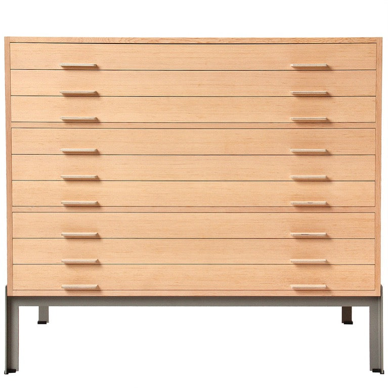 Professor's Flat File by Poul Kjaerholm for Rud Rasmussen - WYETH