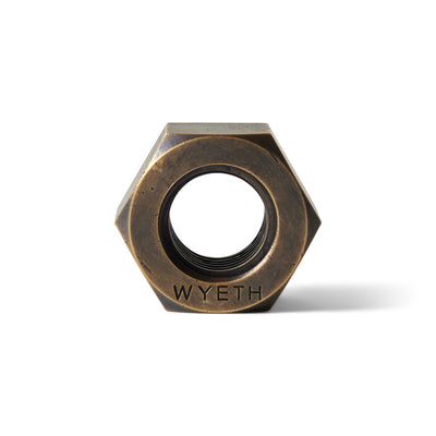 Industrial Bronze Machine Nut by WYETH - WYETH
