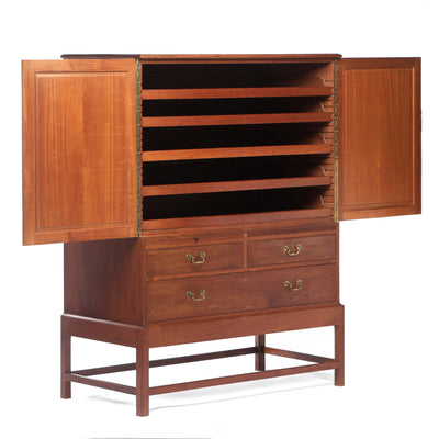 Cuban Mahogany Cabinet by Kaare Klint for Rud Rasmussen - WYETH