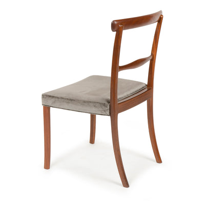 Elegant Set of Six Dining Chairs by Ole Wanscher for A.J. Iversen, 1962 - WYETH