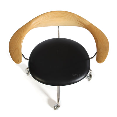 Swivel Desk Chair by Hans J. Wegner for PP Mobler, 1955 - WYETH