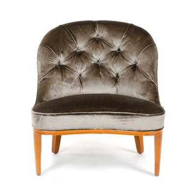 Armless Slipper Chair by Edward Wormley for Dunbar, 1957
