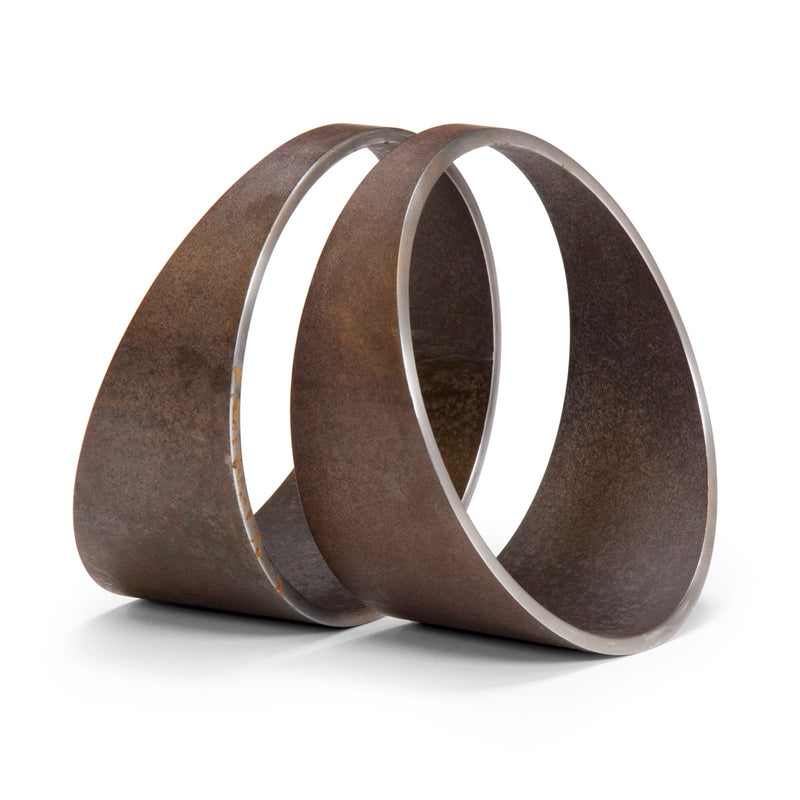 Round Steel Bookends by WYETH - WYETH