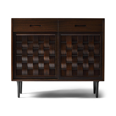 Woven Front Cabinet by Edward Wormley for Dunbar - WYETH