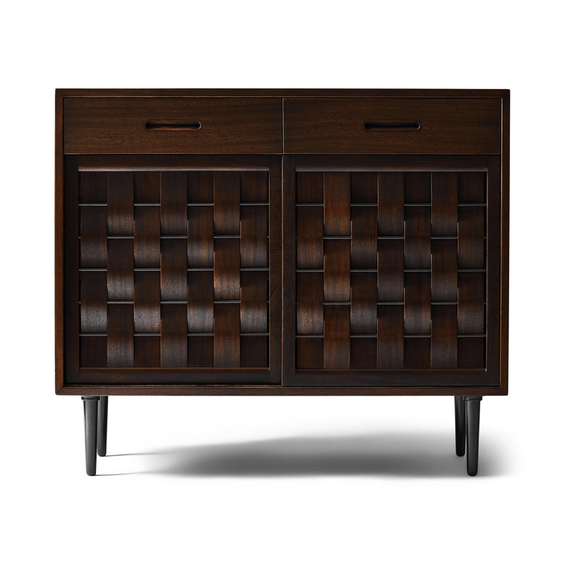 Woven Front Cabinet by Edward Wormley for Dunbar - WYETH