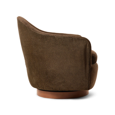 Swiveling Slipper Chair by Milo Baughman for Thayer-Coggins - WYETH