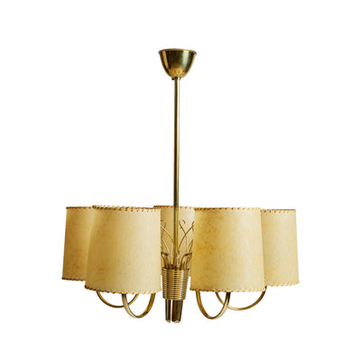 Pendant Light by Paavo Tynell for Taito Oy, 1940s