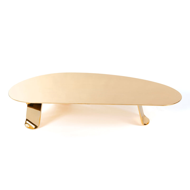 Chrysalis No. 1 Low Table in Polished Bronze by WYETH, Made to Order - WYETH