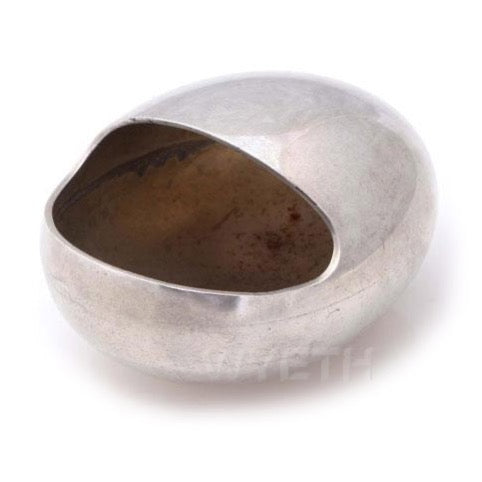Silver-Plated Brass Ashtray by Carl Cohr for Cohr, 1960s - WYETH