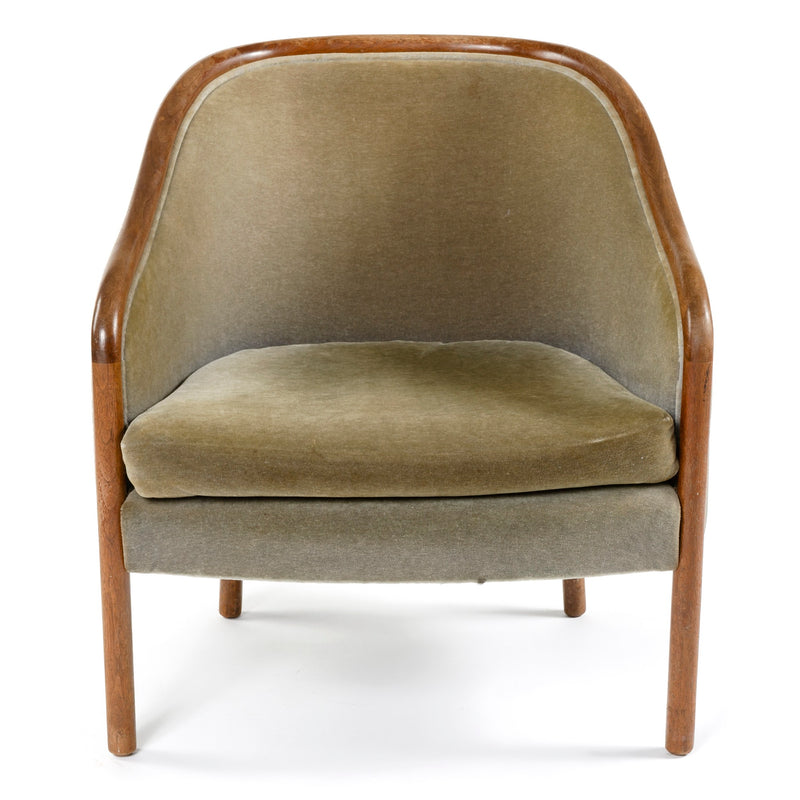 Upholstered Lounge Chair by Ward Bennett for Brickel Associates