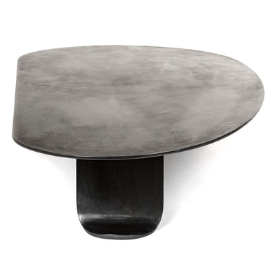 Chrysalis No. 1 Low Table in Blackened Steel by WYETH, Made to Order