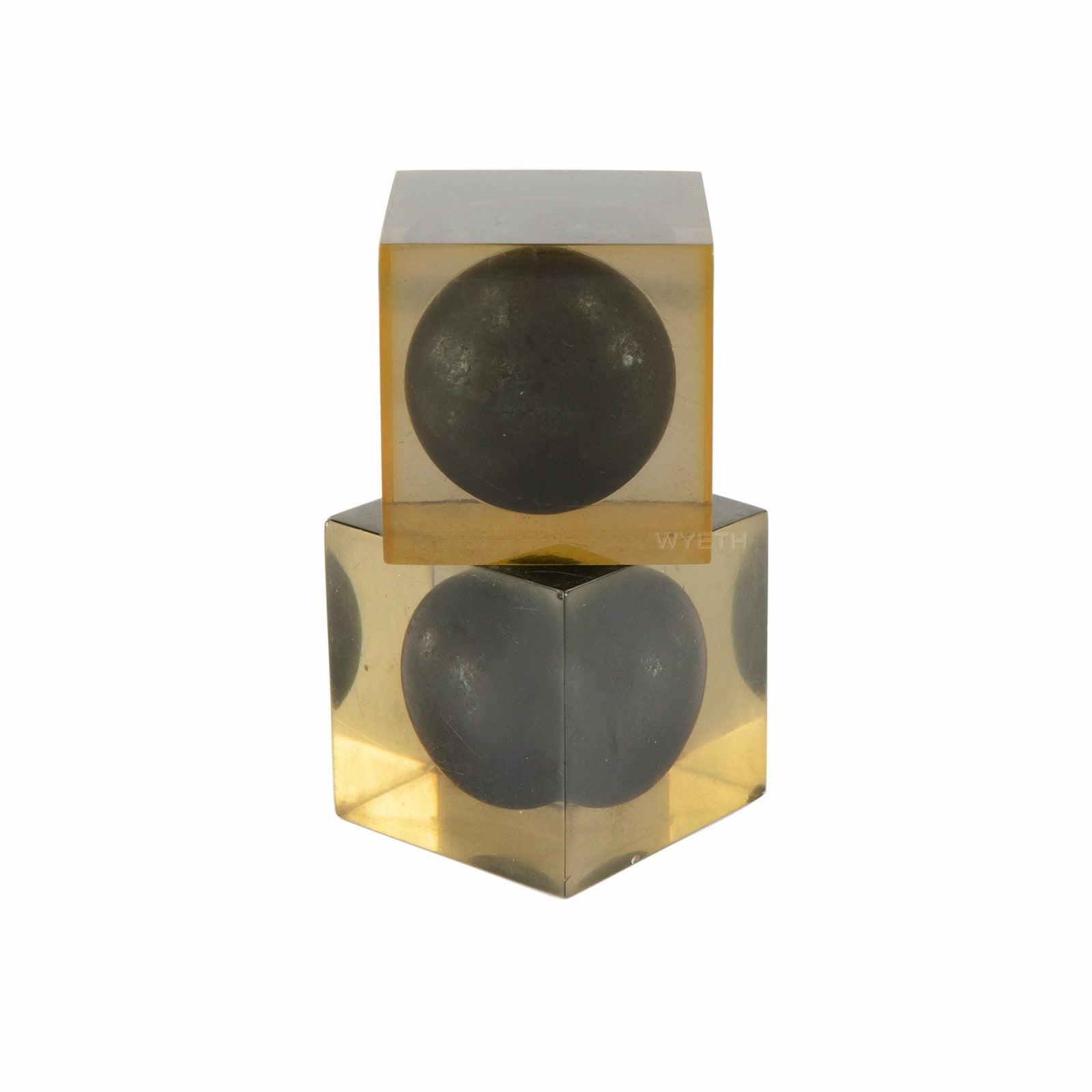 Pair of Cubes by Enzo Mari for Danese Milano, 1950s - WYETH