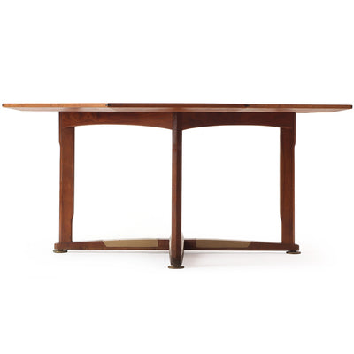 Octagonal Game or Dining Table by Edward Wormley for Dunbar