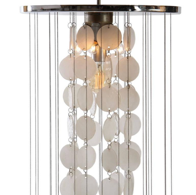 Murano Glass Disc Chandelier from Italy