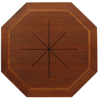 Octagonal Game or Dining Table by Edward Wormley for Dunbar