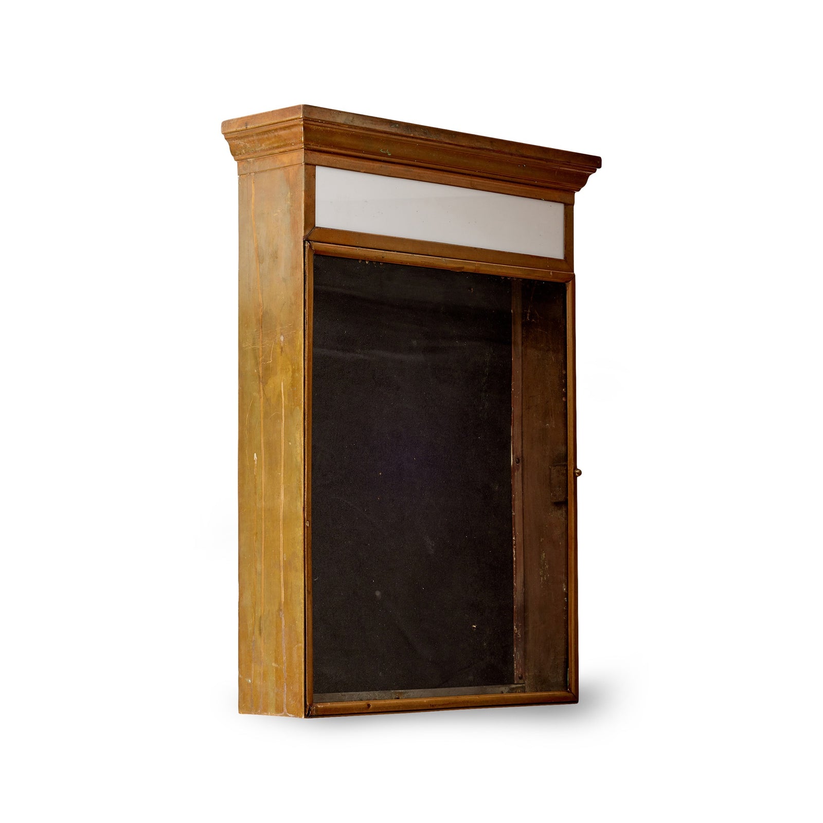 Illuminated Bronze Vitrine by I.P. Frink