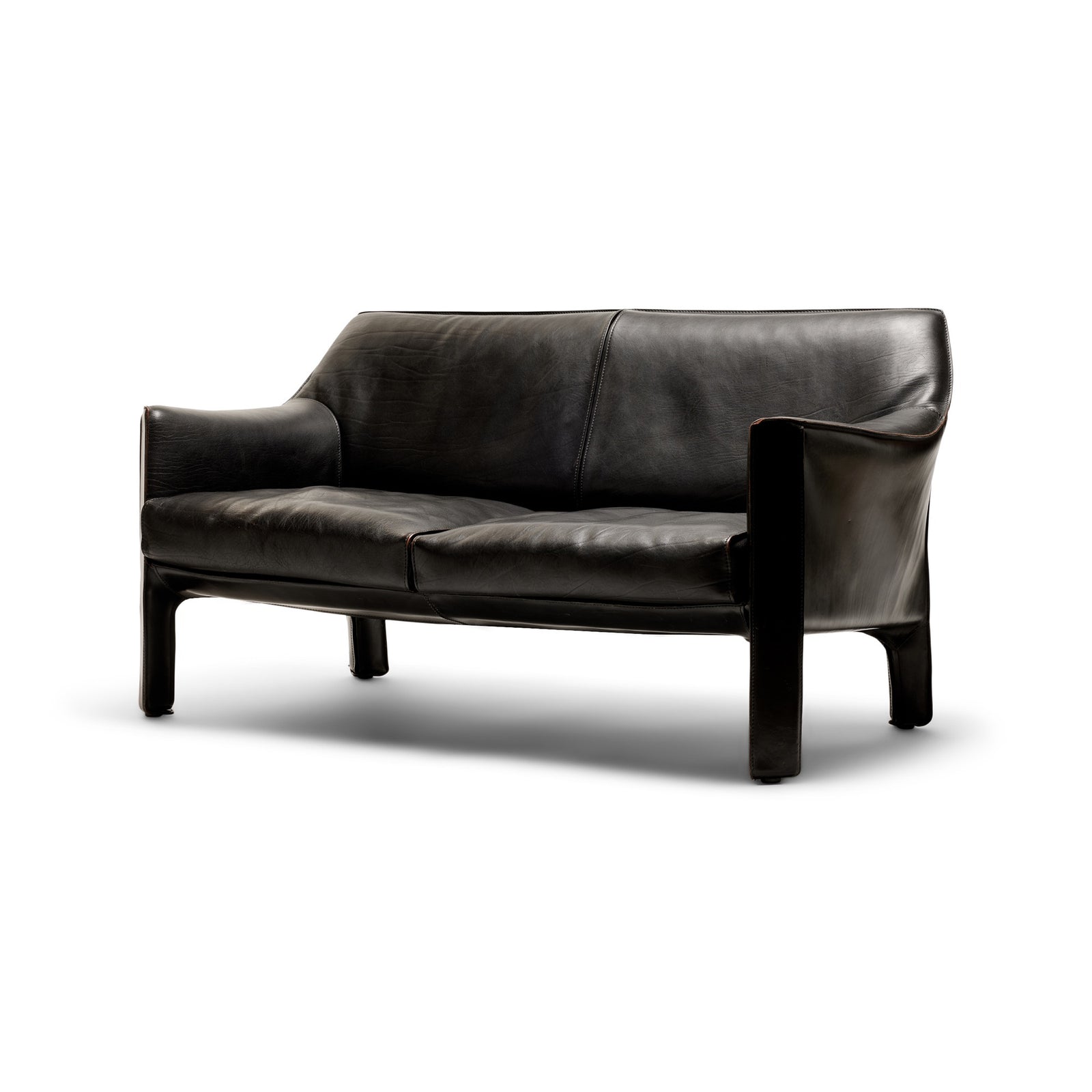 Cab Settee Sofa by Mario Bellini for Cassina, 1977 - WYETH