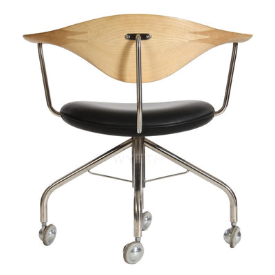 Swivel Desk Chair by Hans J. Wegner for PP Mobler, 1955 - WYETH