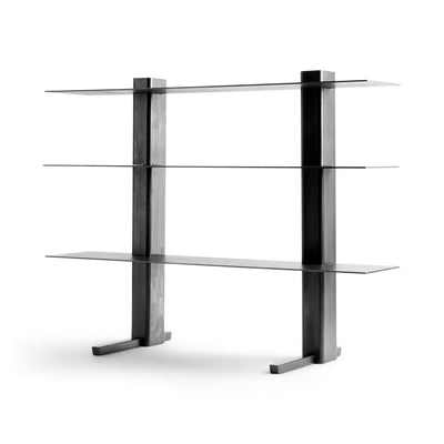 Steel Cantilevered Bookcase or Shelving by WYETH - WYETH