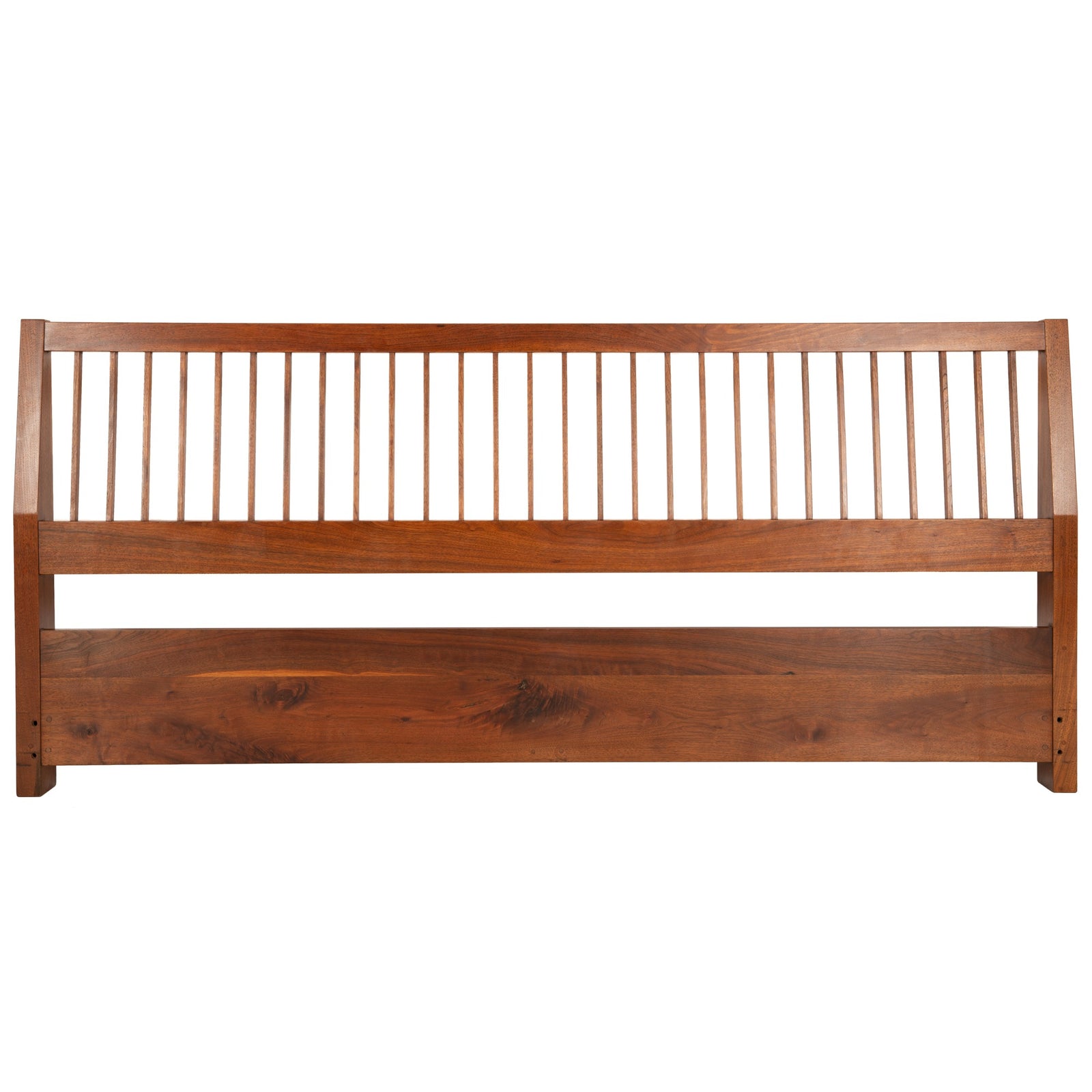 Walnut Nakashima Headboard by George Nakashima for George Nakashima Studio