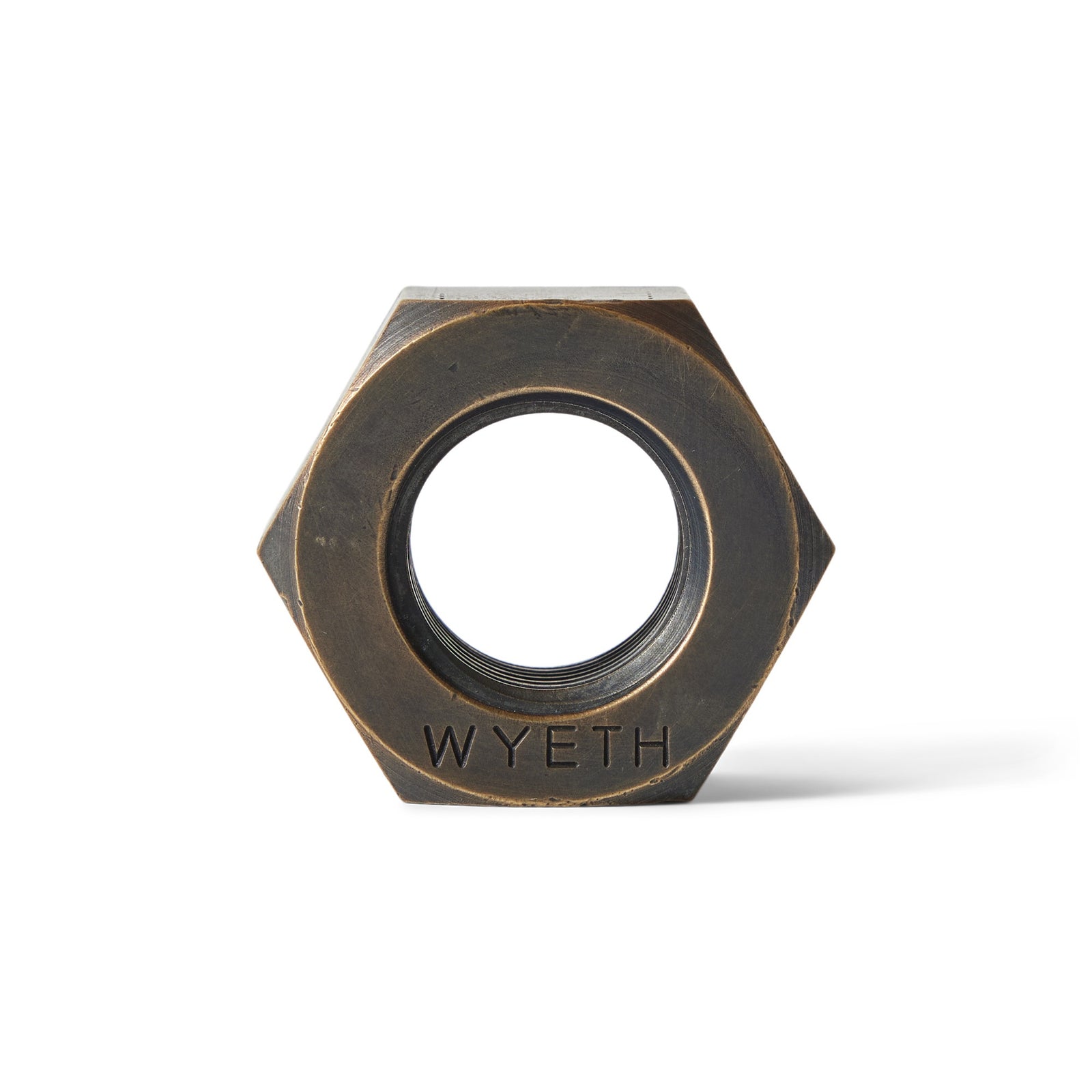 Industrial Bronze Machine Nut by WYETH - WYETH