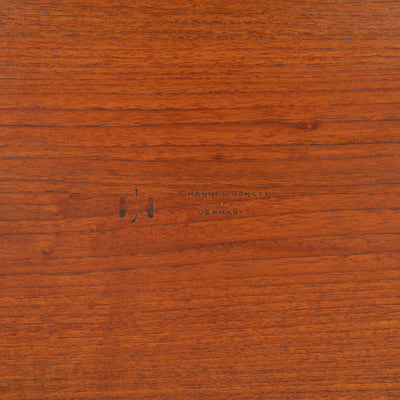 Solid Teak and Oak Side Table by Hans J. Wegner for Johannes Hansen, 1950's - WYETH